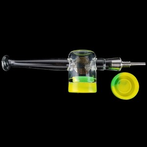 On Point Glass - 10MM Glass NC Reclaimer With Silicone Cont Set - 10MM Female [FGA787] 